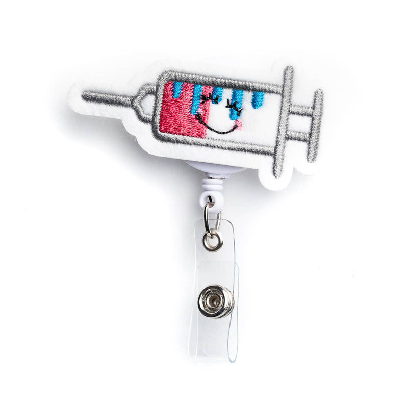 Syringe  Nurse Badge Reel Holder – Heart 2 Home Gifts