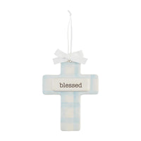 Mudpie Keepsake Ceramic Cross