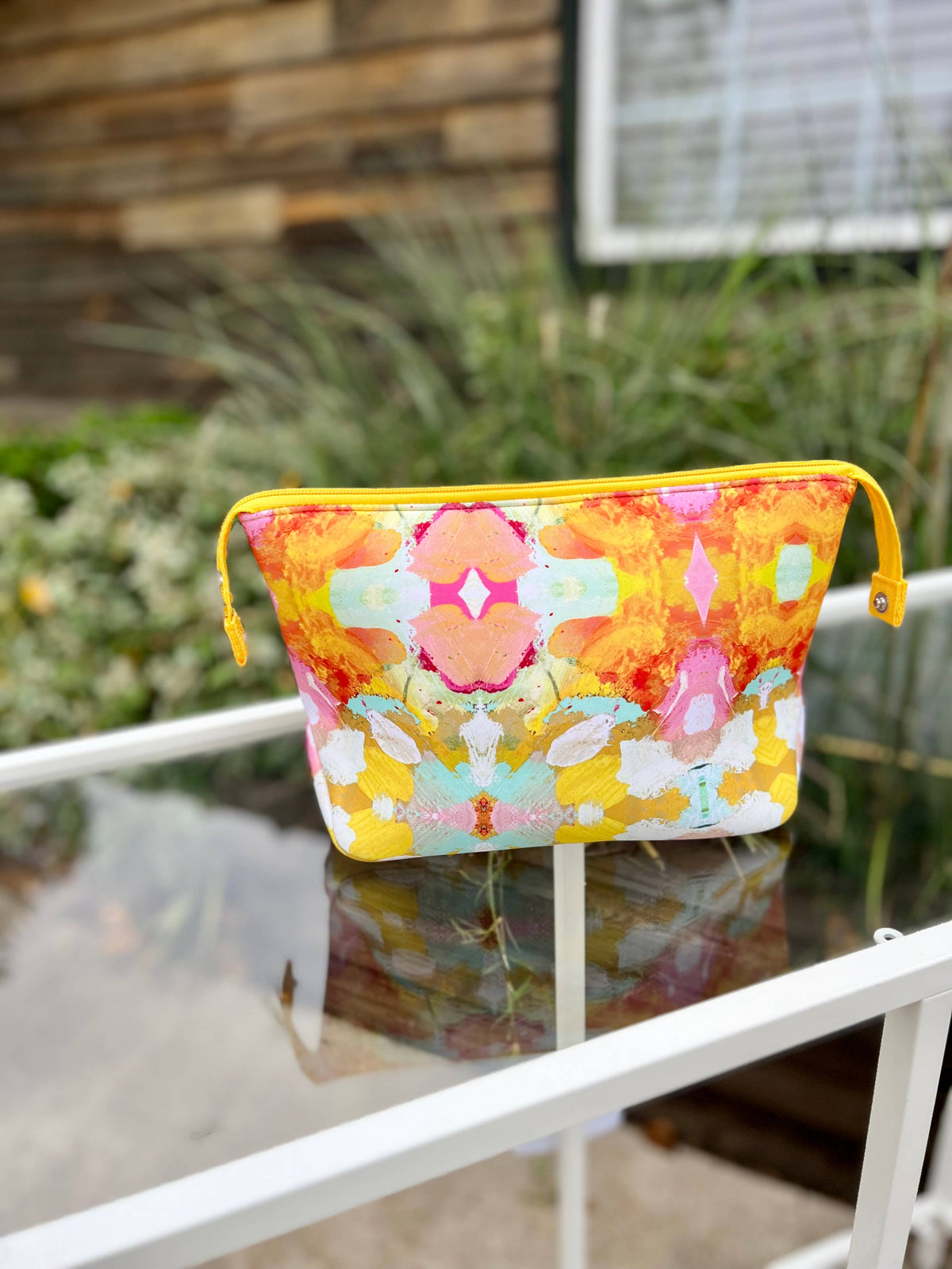 Laura Park Marigold Large Makeup Bag