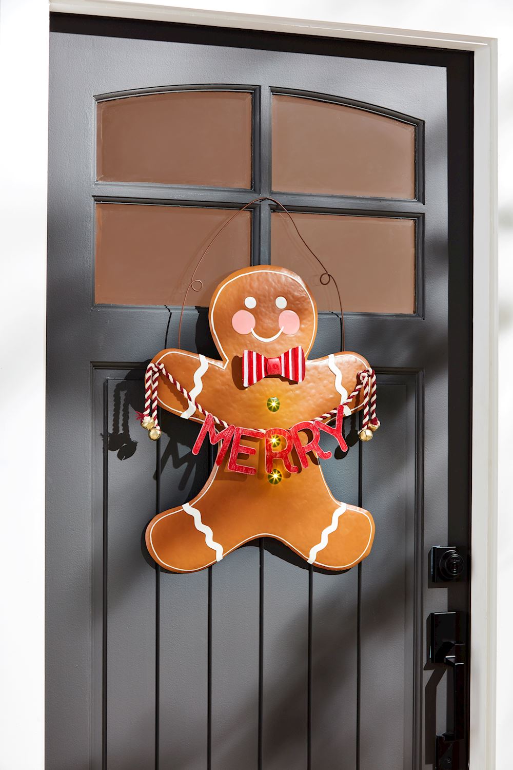 Mudpie Gingerbread Man Door Hanger