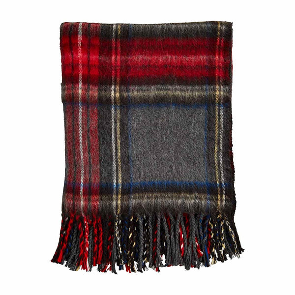 Mudpie Tartan Fringe Throw