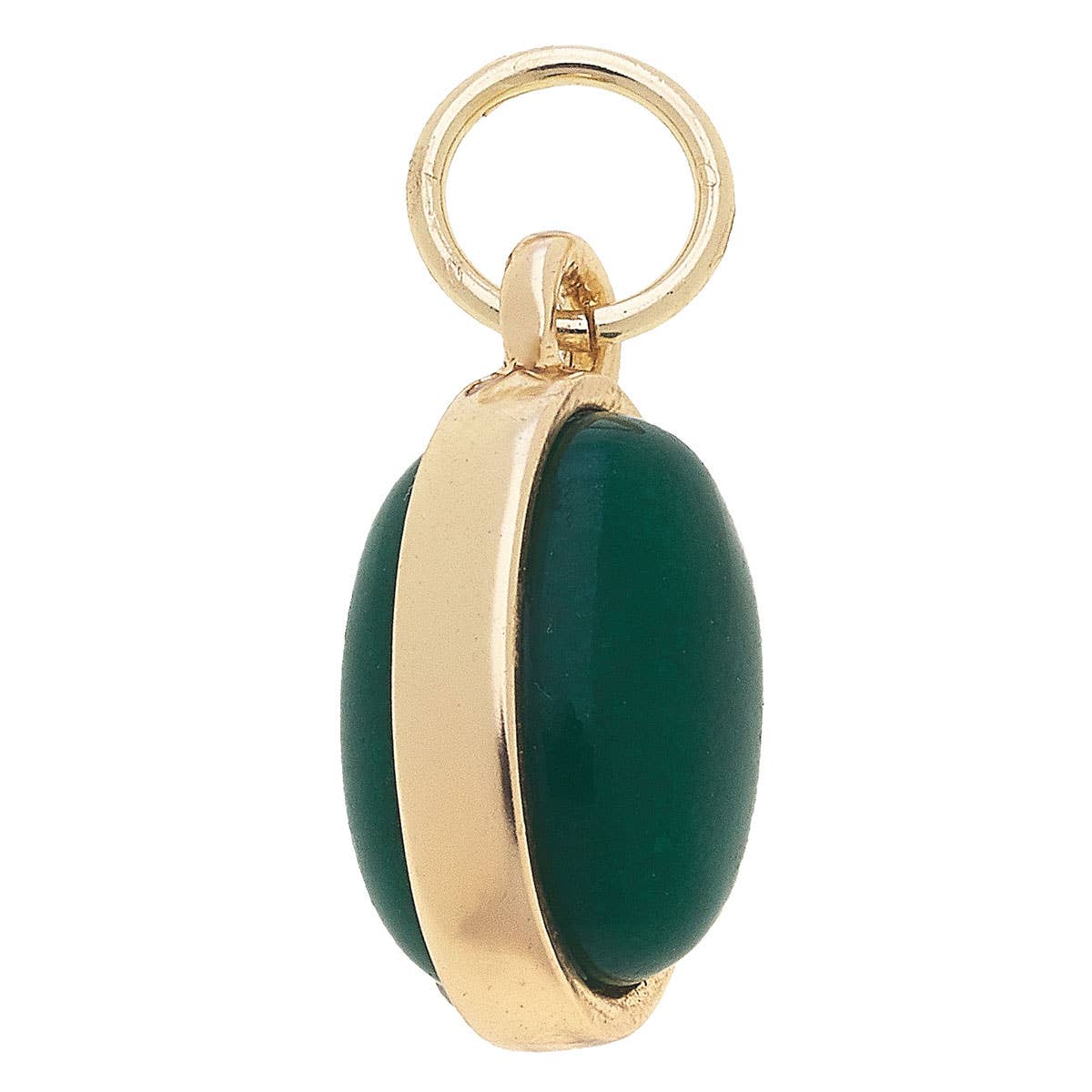 CANVAS STYLE CHARM BAR -Dyed Jade Gemstone Charm