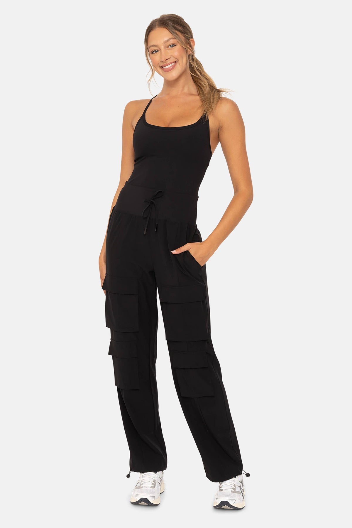 Gretchen Cargo Active Jumpsuit