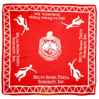 DST Sorority Lady Fortitude Red Square Scarf