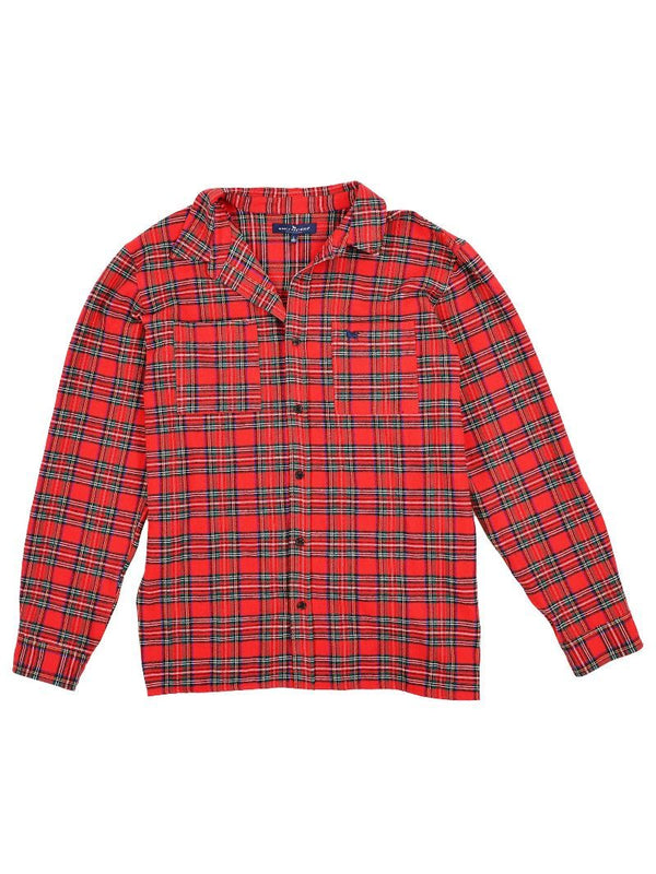 Greg Plaid Tartan Simply Southern Long Sleeve Shirt