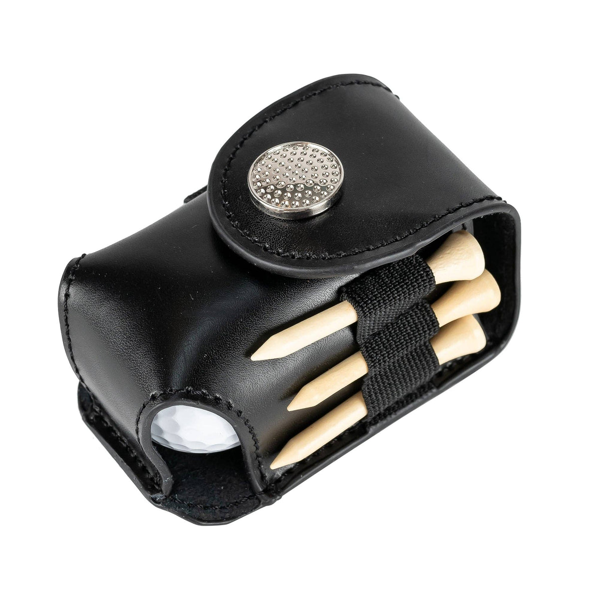 Golf Ball Caddy: Black or Brown