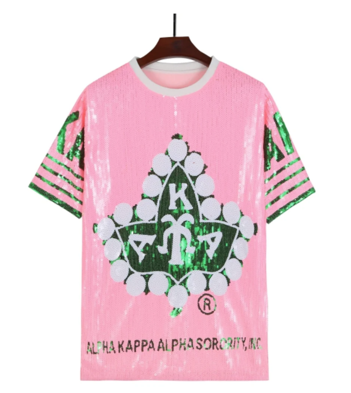 Alpha kappa alpha sequin jersey online