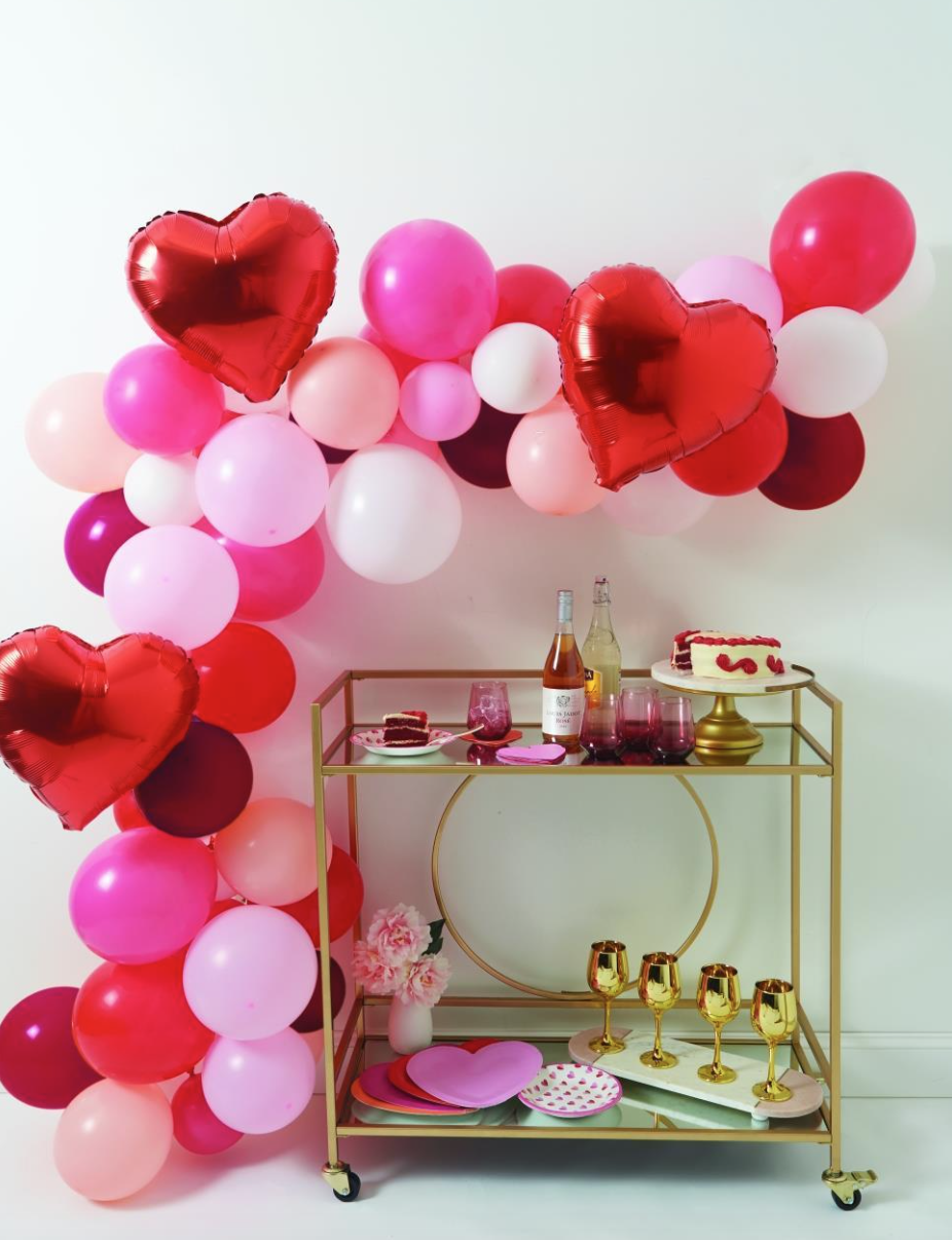 ALL MY LOVE VALENTINE BALLOON GARLAND