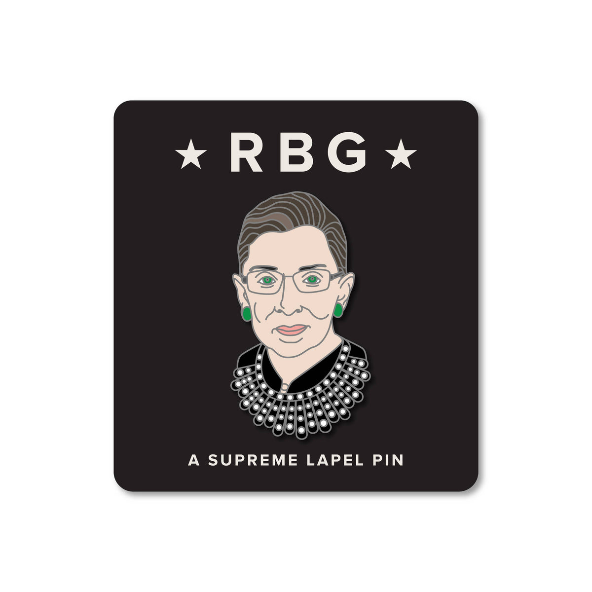 RBG Enamel Pin