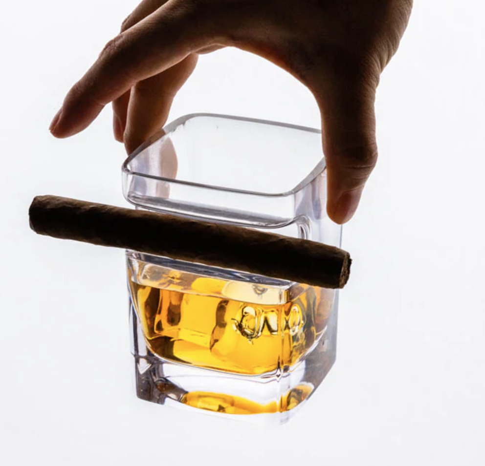 Corkcickle Cigar Glass Cigar Holder