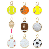 CANVAS STYLE CHARM BAR -  Sports Charms