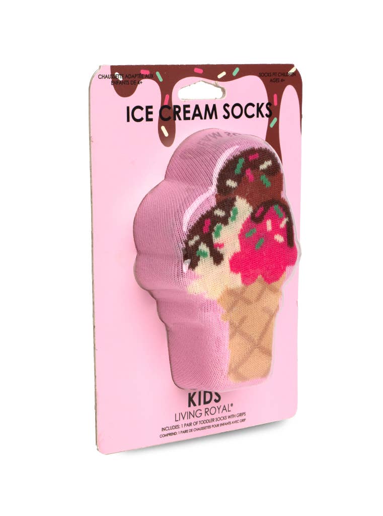 Kids Ice Cream 3D Socks