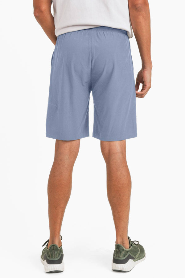 MEN - Ocean Active Drawstring Shorts with Zippered Pouch