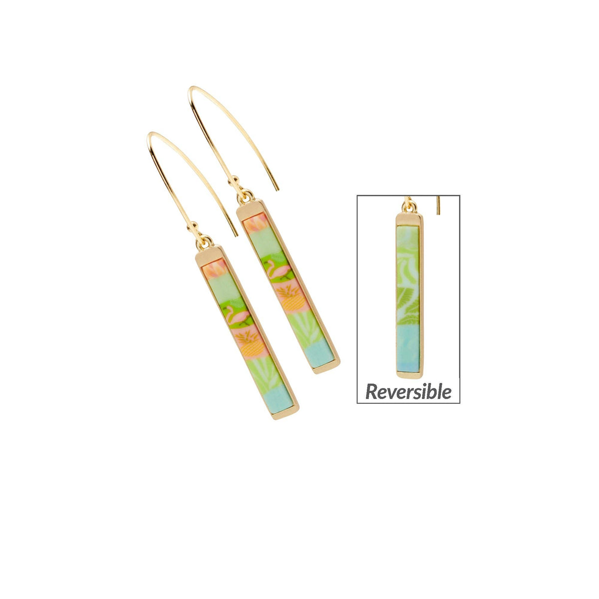 Palm Beach Reversible Mini Bar  JILZARAH Earrings