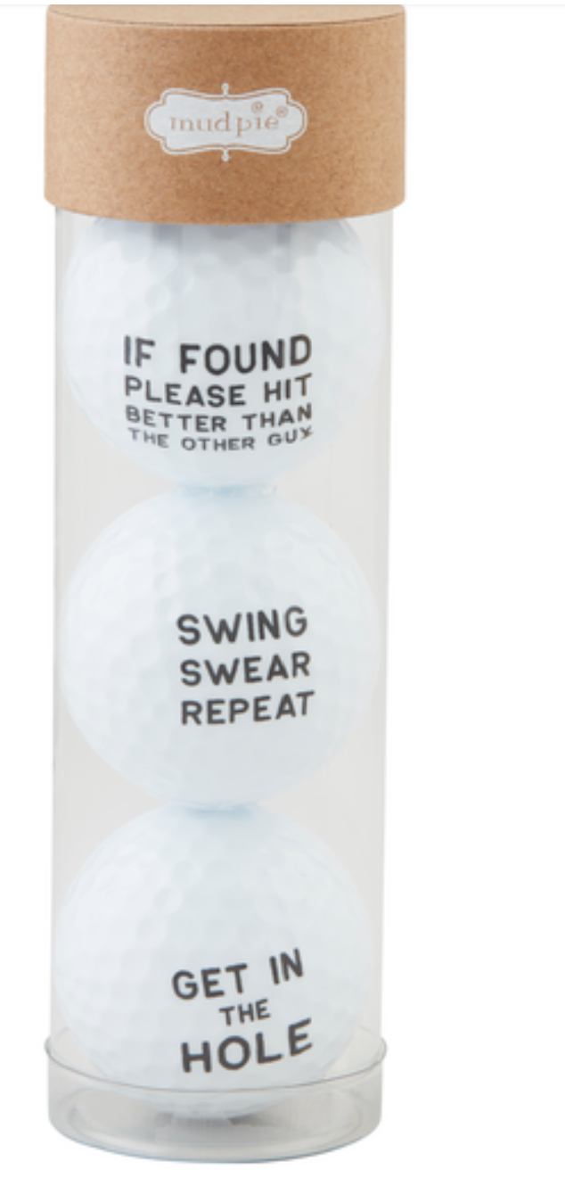 Mudpie Golf Ball & Tee Set