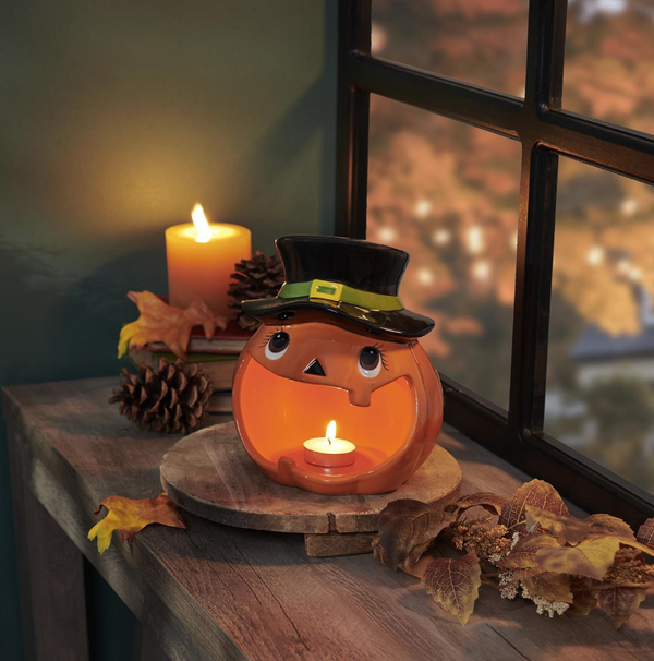 Jack O'Lantern Candle Holder