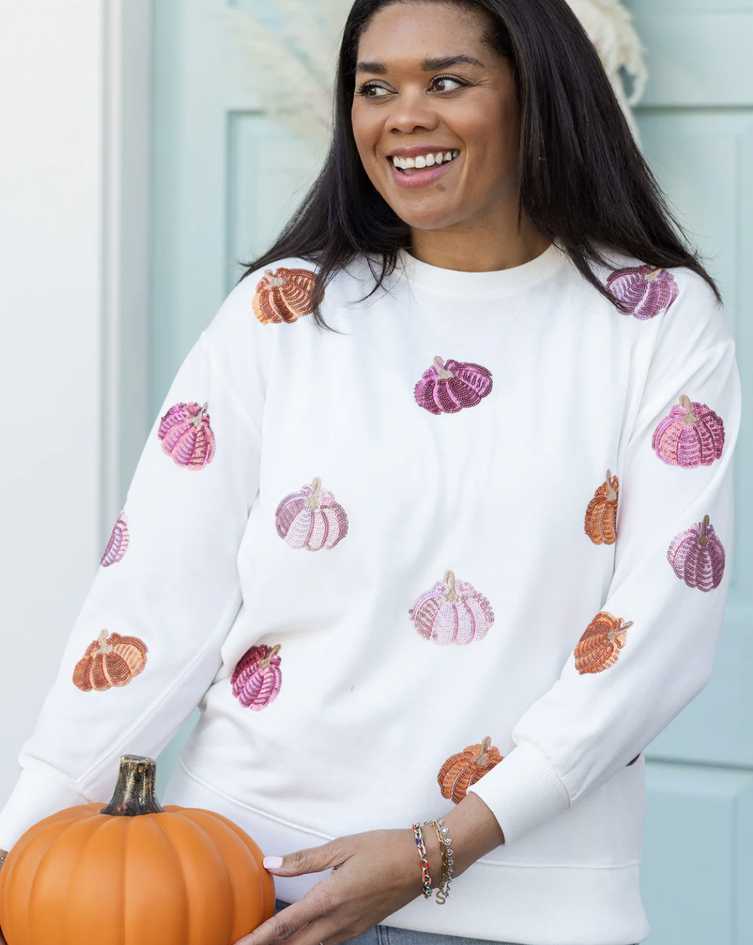 Millie Pumpkins Sweatshirt