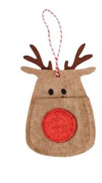 Mudpie Christmas Gift Card Ornaments