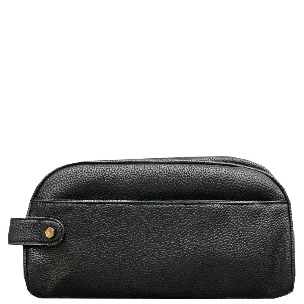 Men's Dopp/Toiletry Kit: Black or Brown